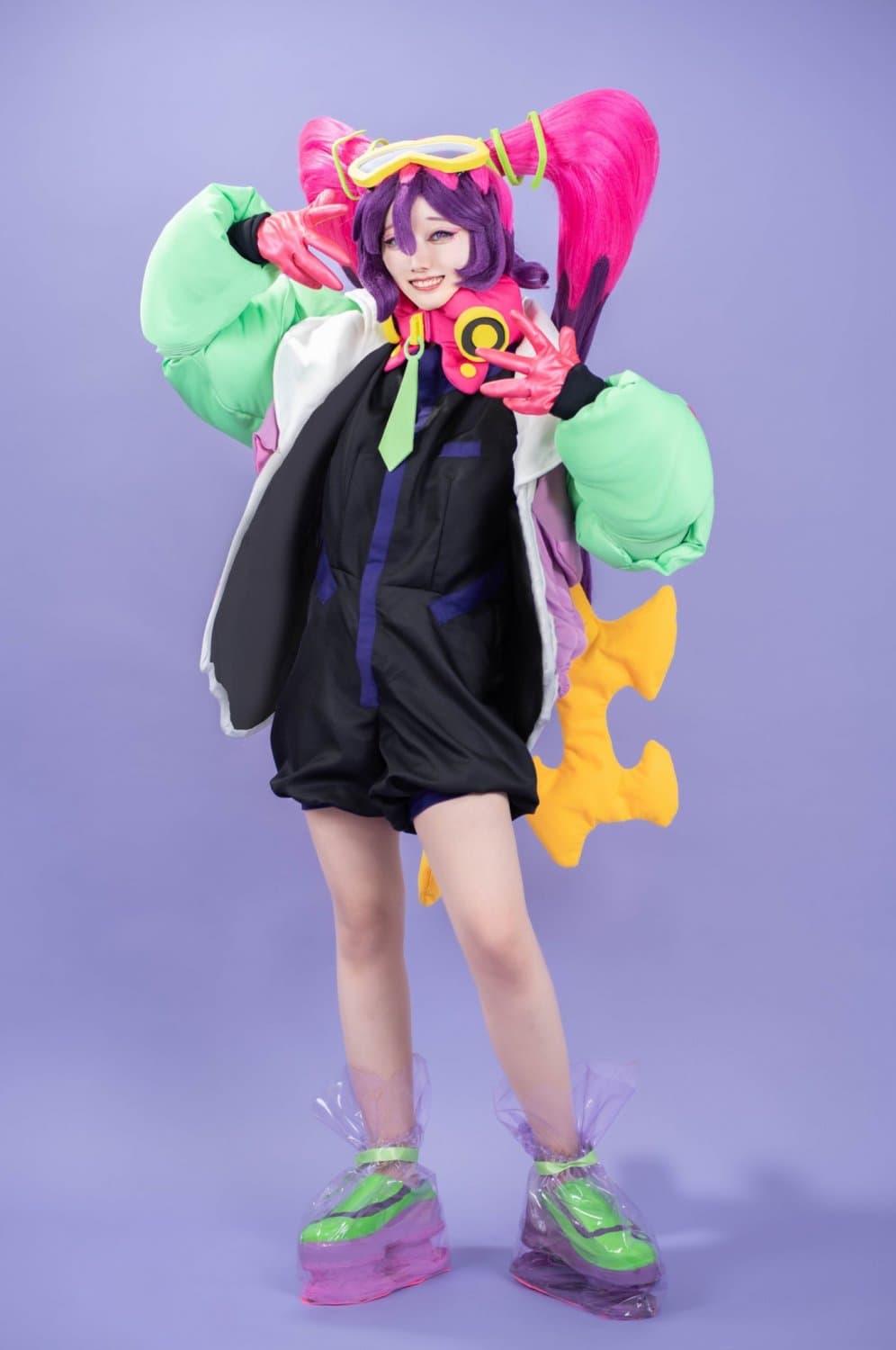 Hatsune miku: pokemiku poison type cosplay