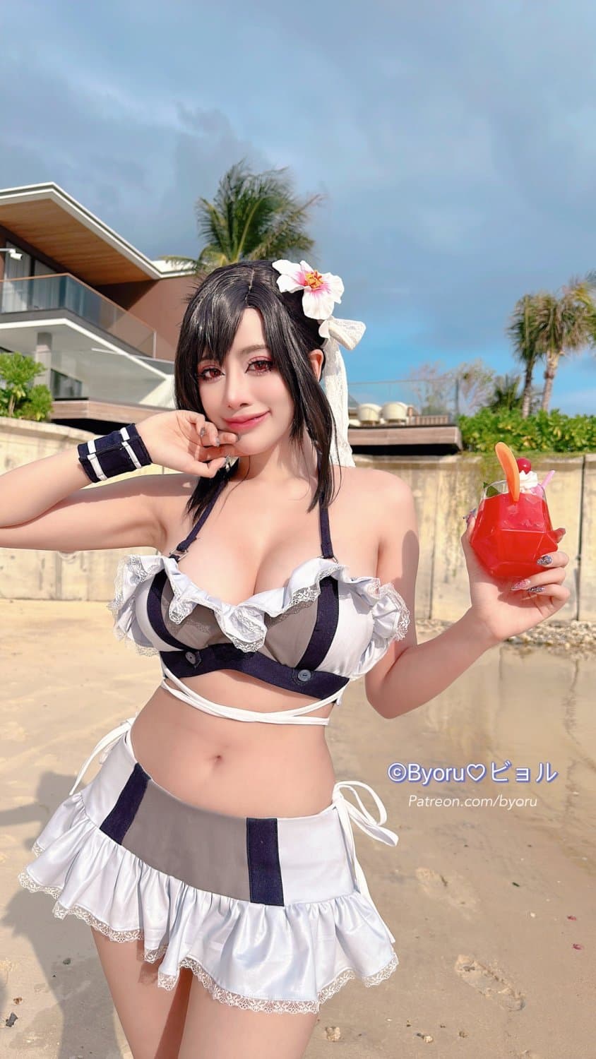 Tifa cosplayer