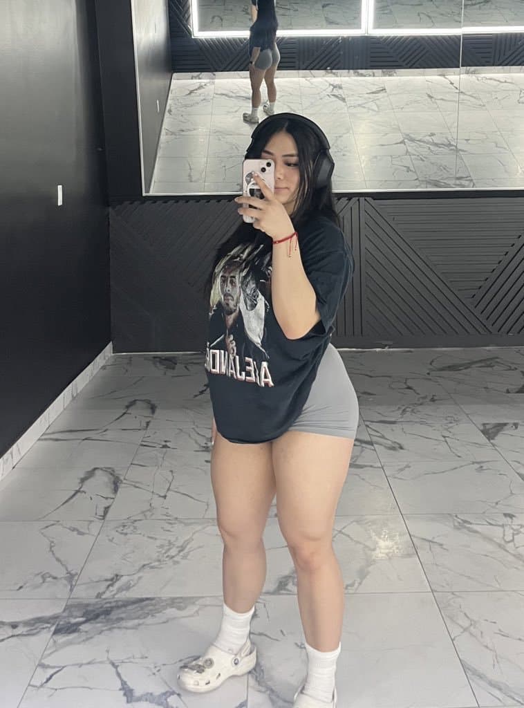 Thick ass ABG grasping for money and attention. Stupid Asian bitch finessing niggas for money
