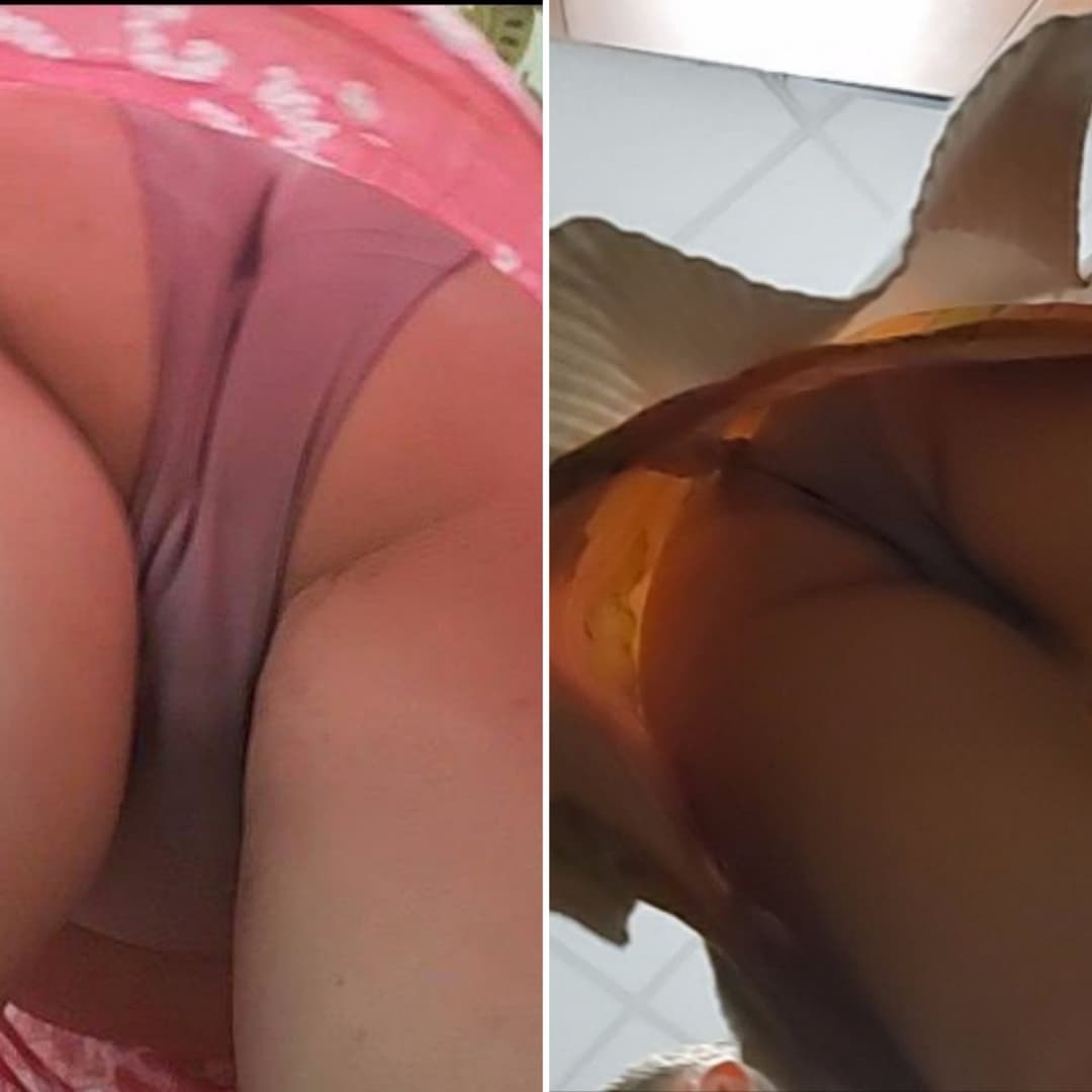 Milf Office coworker upskirts