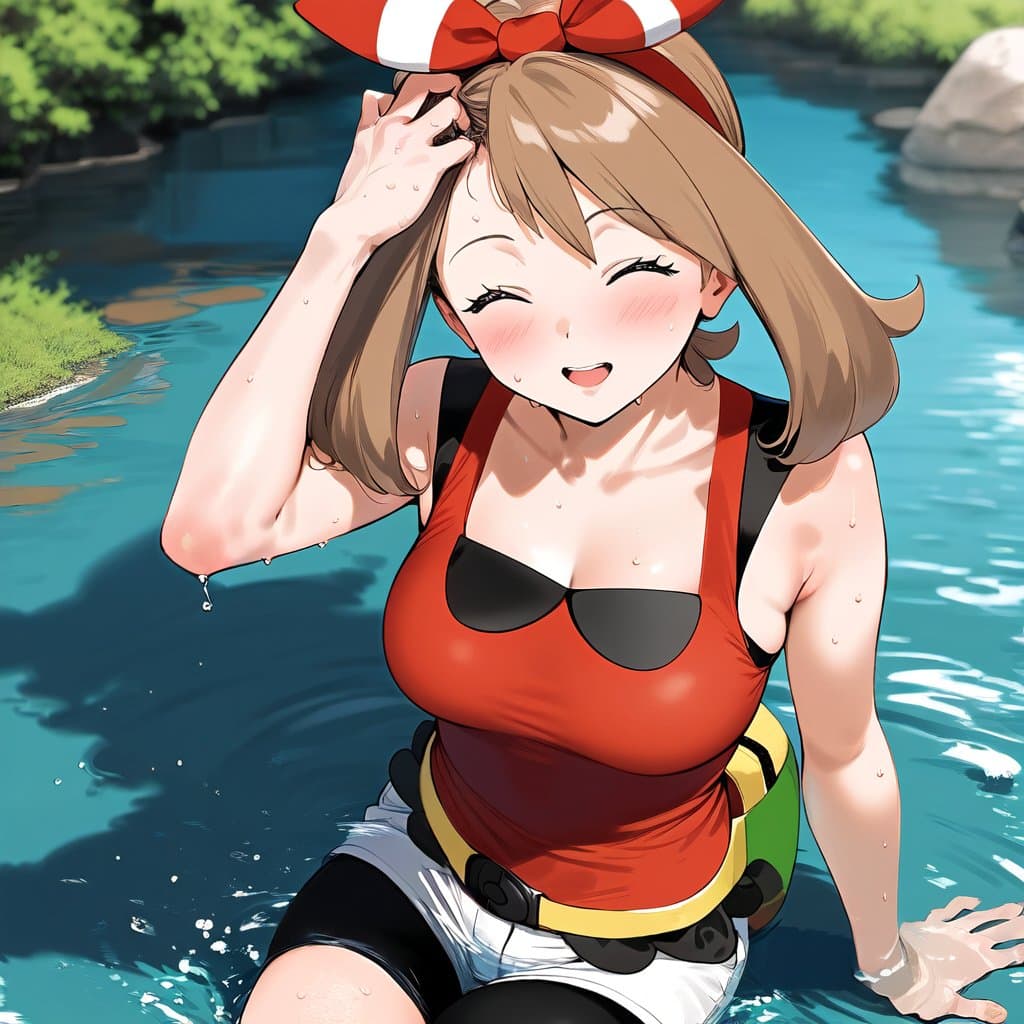 [Pokemon] Trainer May fucks her boyfriend