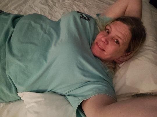 Mature white bbw LOUD VOCAL mom takes her sons friends BBC her first BBC ever