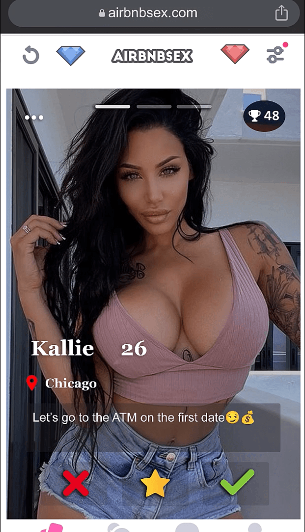 Kallie, 26, Chicago, US - Big Tits Babe Outdoor Blowjob