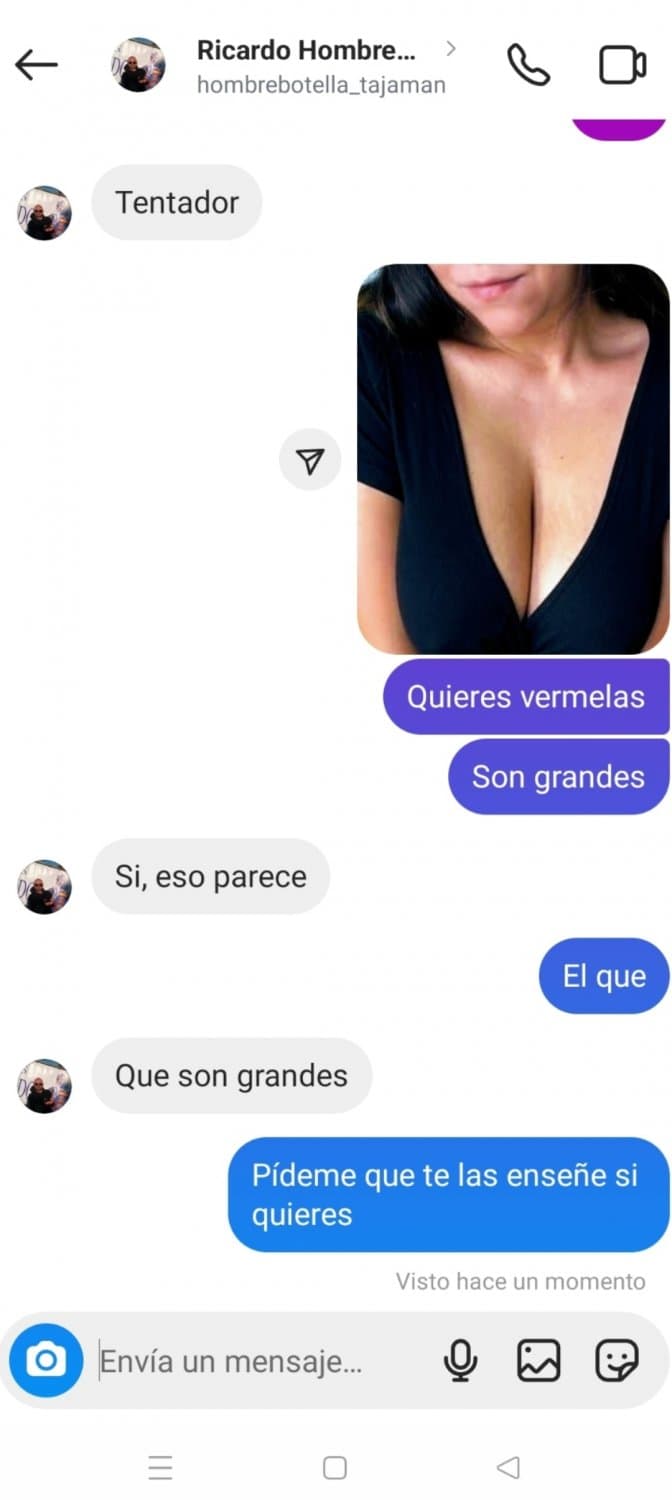 La exmujer de un amigo le escribe y el amigo se lo goza con la cerda (María Jesús Mata)