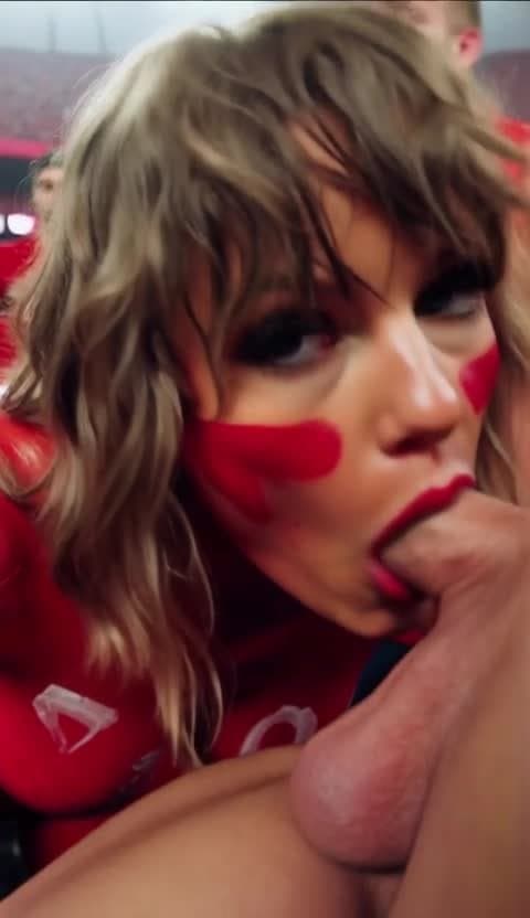Taylor Swift/ Travis Kelce Blowjob
