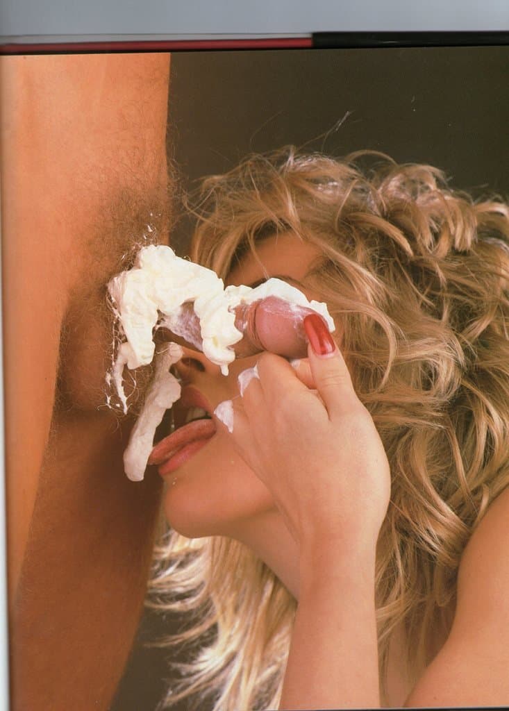 Heather Mills McCartney playing with a cock