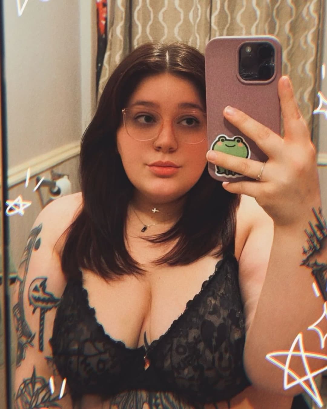 Click to view full size Kaylei 26yr old Goth BBW from MA