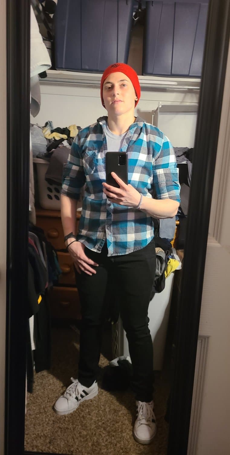 Latina White Mix Dyke Stud Tomboy P2