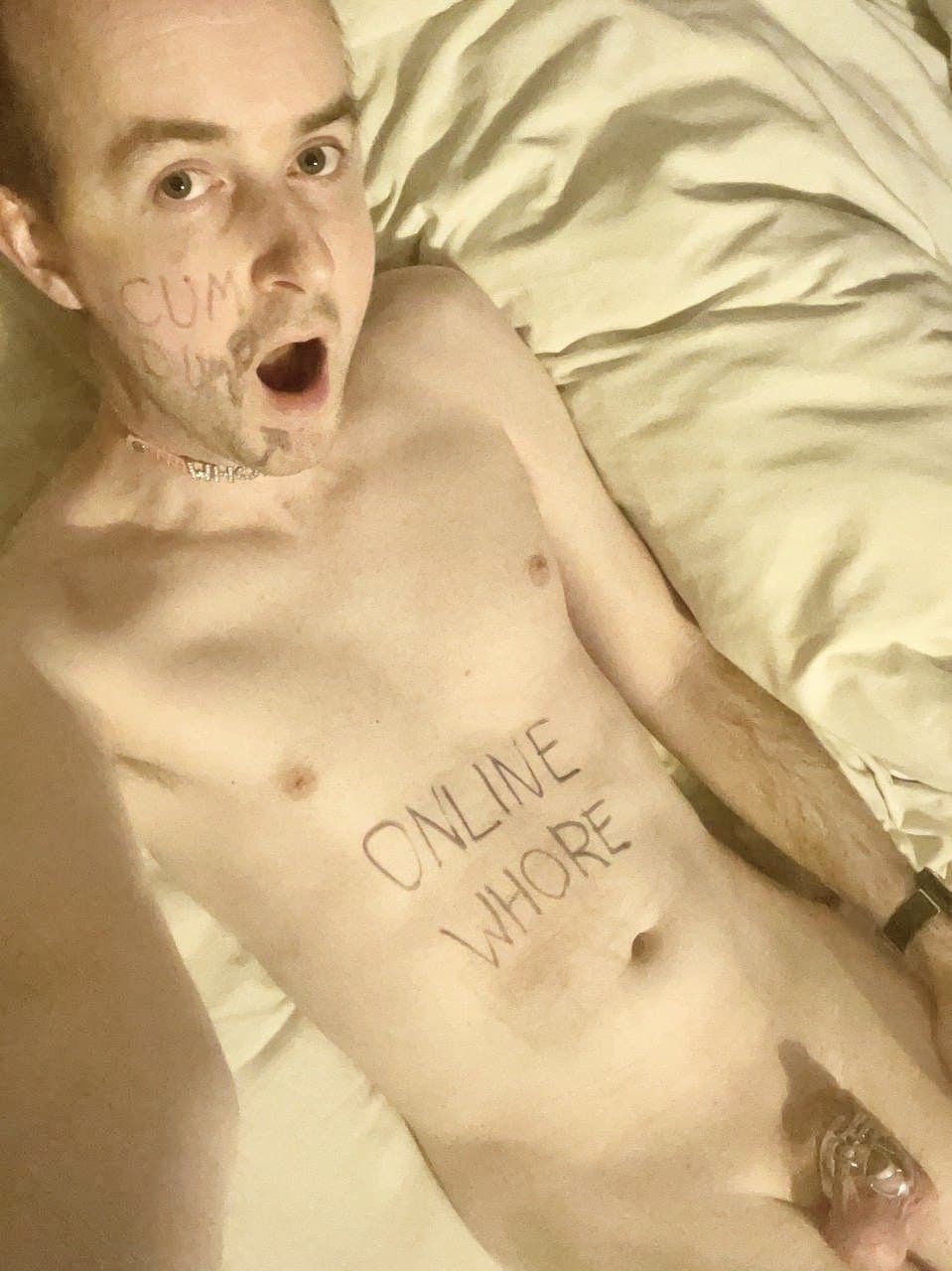 Body Writing Selfies - Male Volume 24