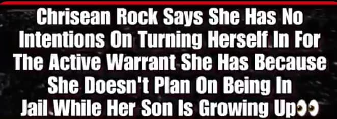 Chrisean Rock is Out of Prison?to embarrass her family n friends again?