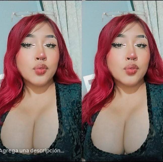 Morena caliente tetona