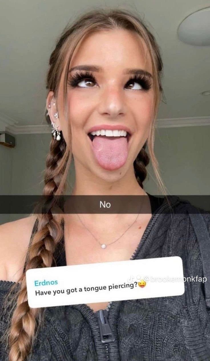 Pump your cock to TIKTOK slut Br00ke M0nk