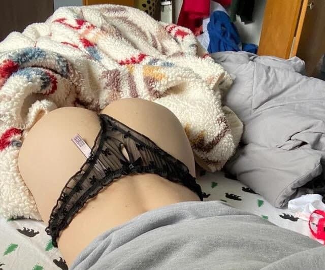 Cute sissy Em loves showing off in panties