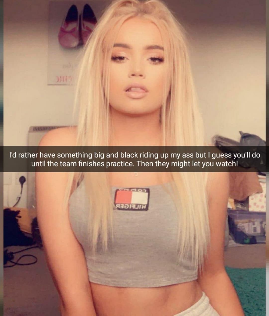 Gooning for local girl Caitlin and all the dirty attention she gets online hehe