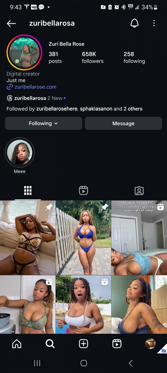 Amazing big ebony titjob