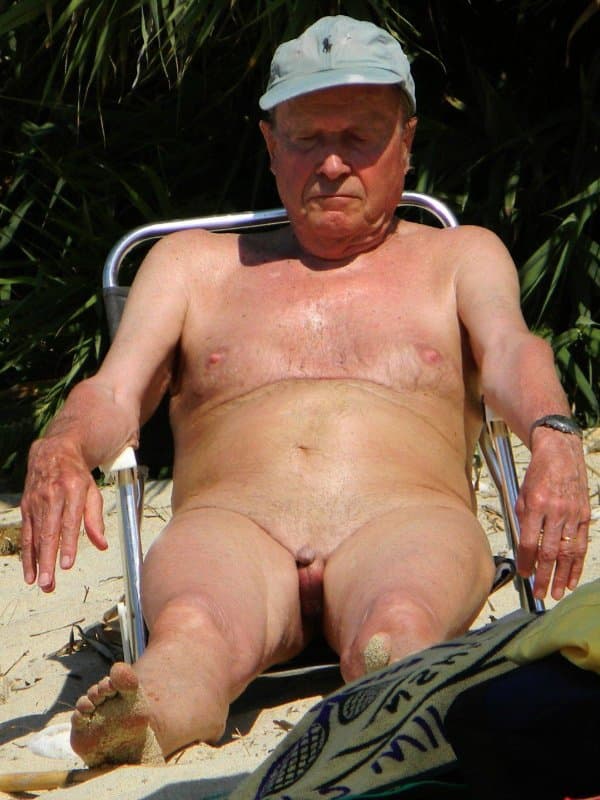 Micro penis on the beach...