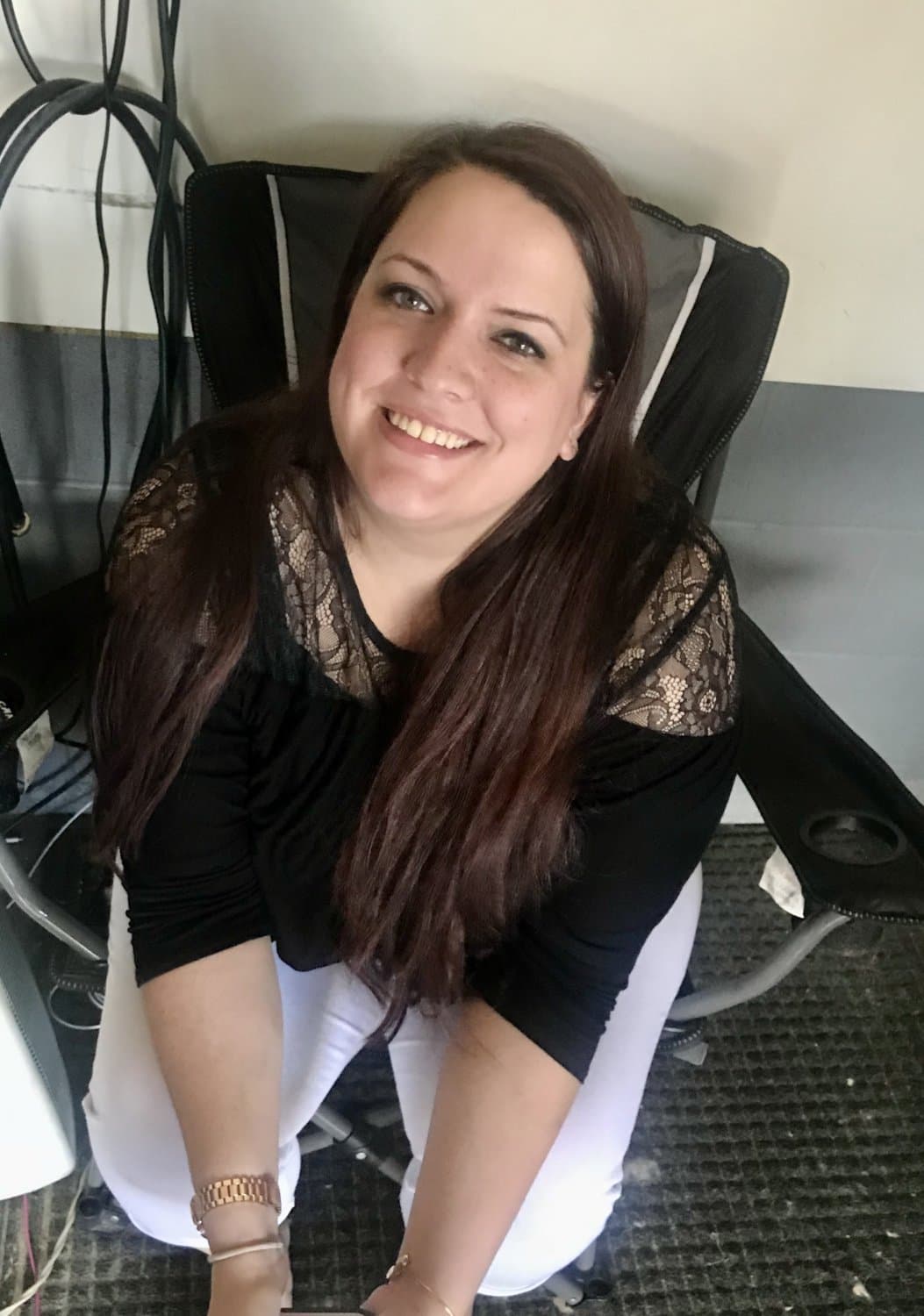 Amateur housewife Whitney Aja Kelly on display