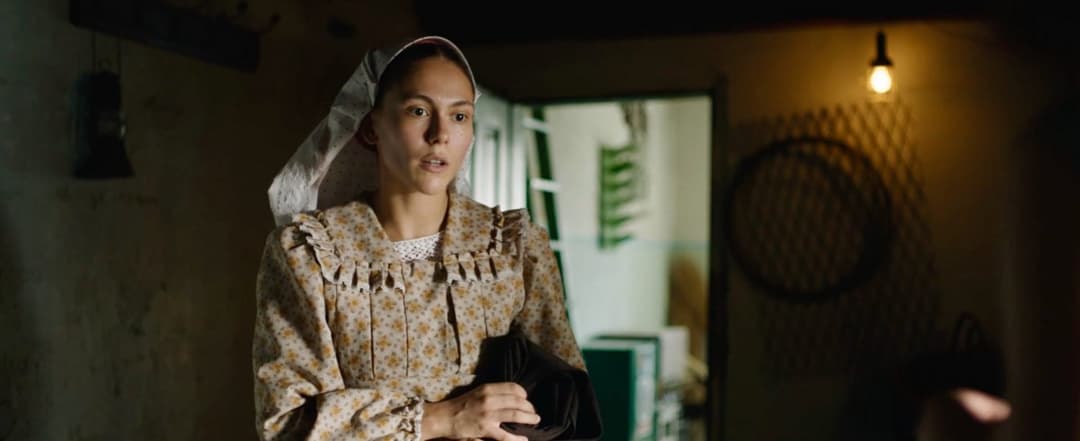 Croatian actress bathing naked and shows her big tits to costar