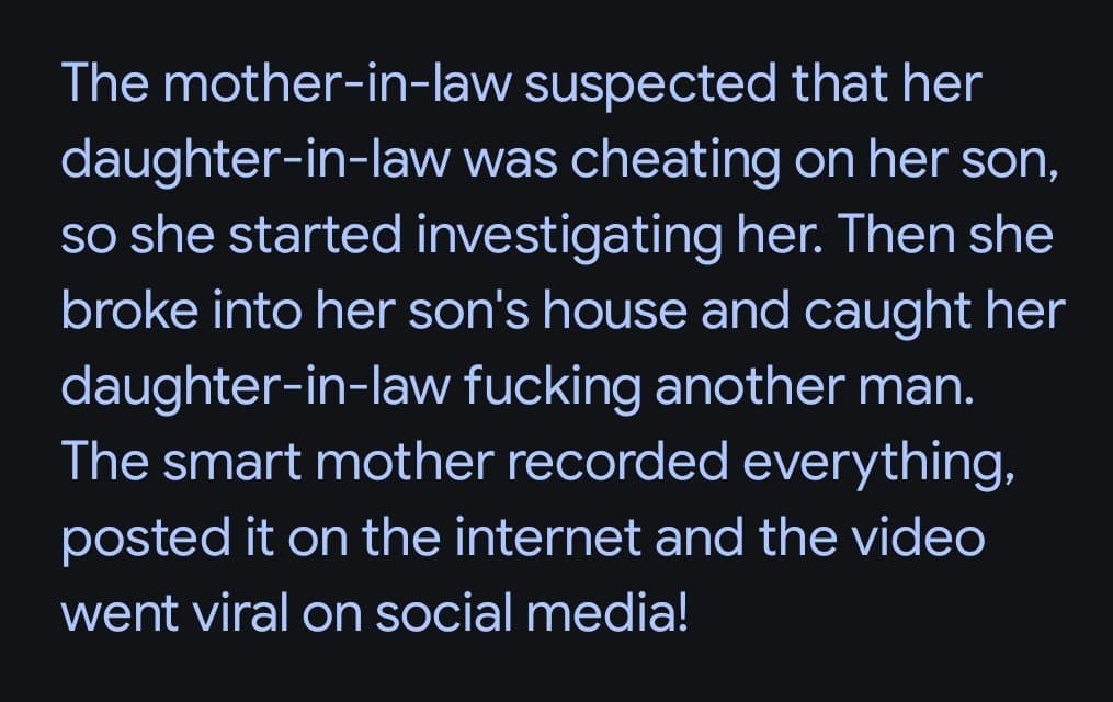 Mother-in-law caught brazilian slut daughter-in-law cheating her son with another guy at home.