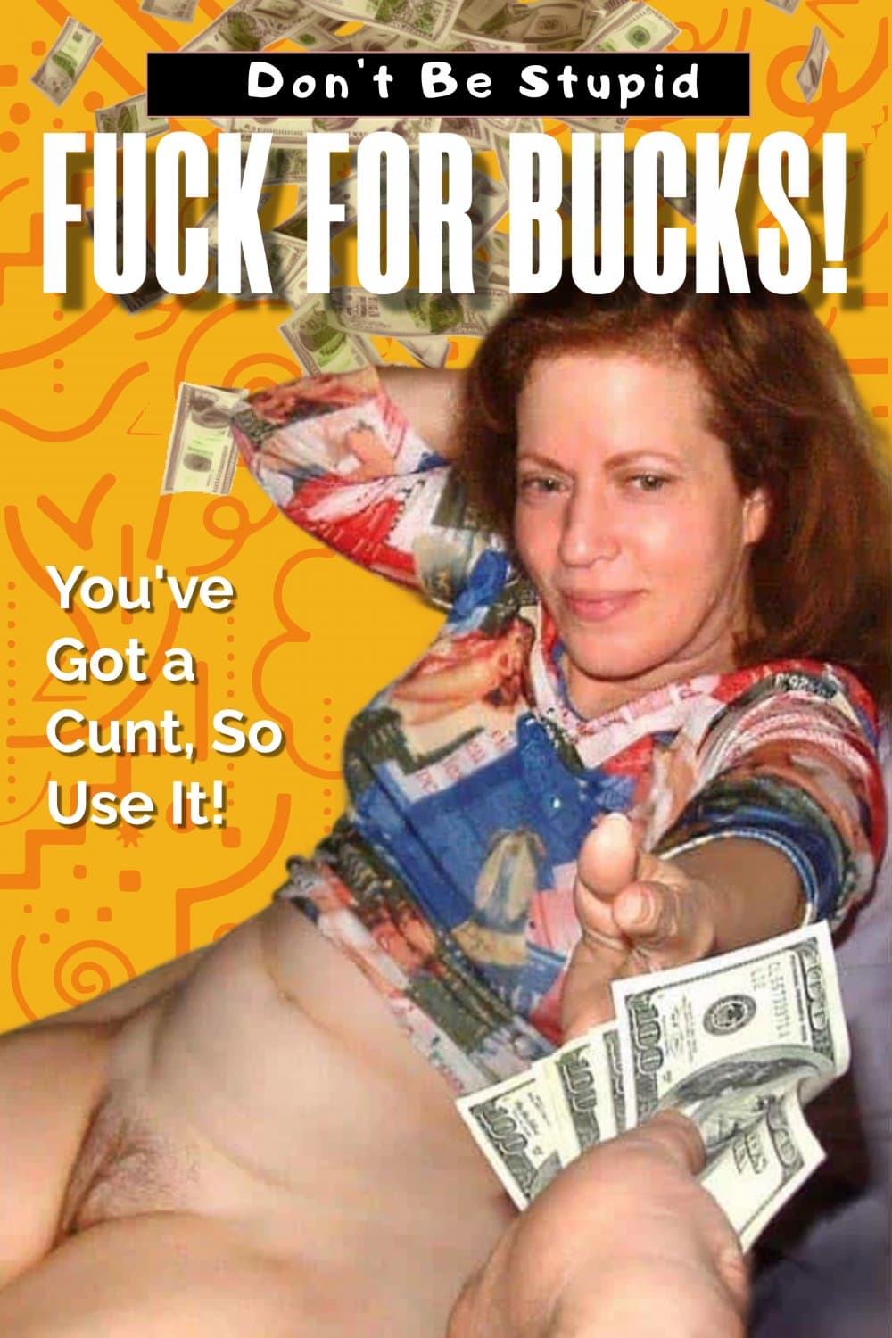 Fuck for Bucks! A Sex Fantasy with Angie