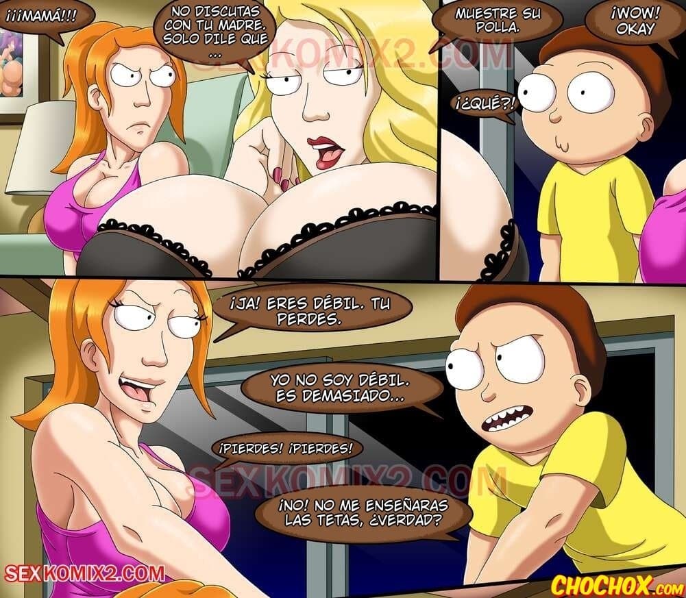 Comic Ricky y morty