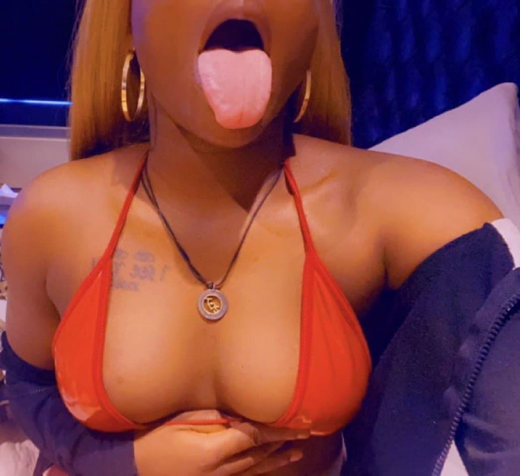 Ghetto Ebony chick loves my BWC