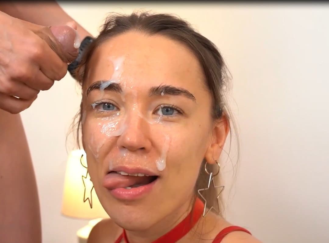 Green Eyes Fucktoy Spermpainted