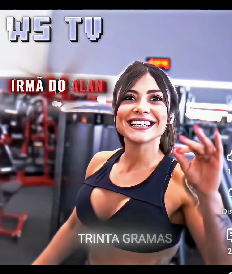 A irmã morena do alanzoka, morena gostosa ??