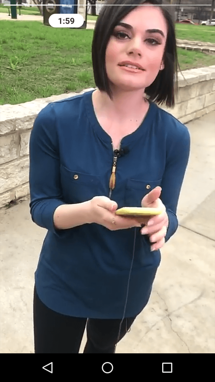 News anchor Camilla Rambaldi