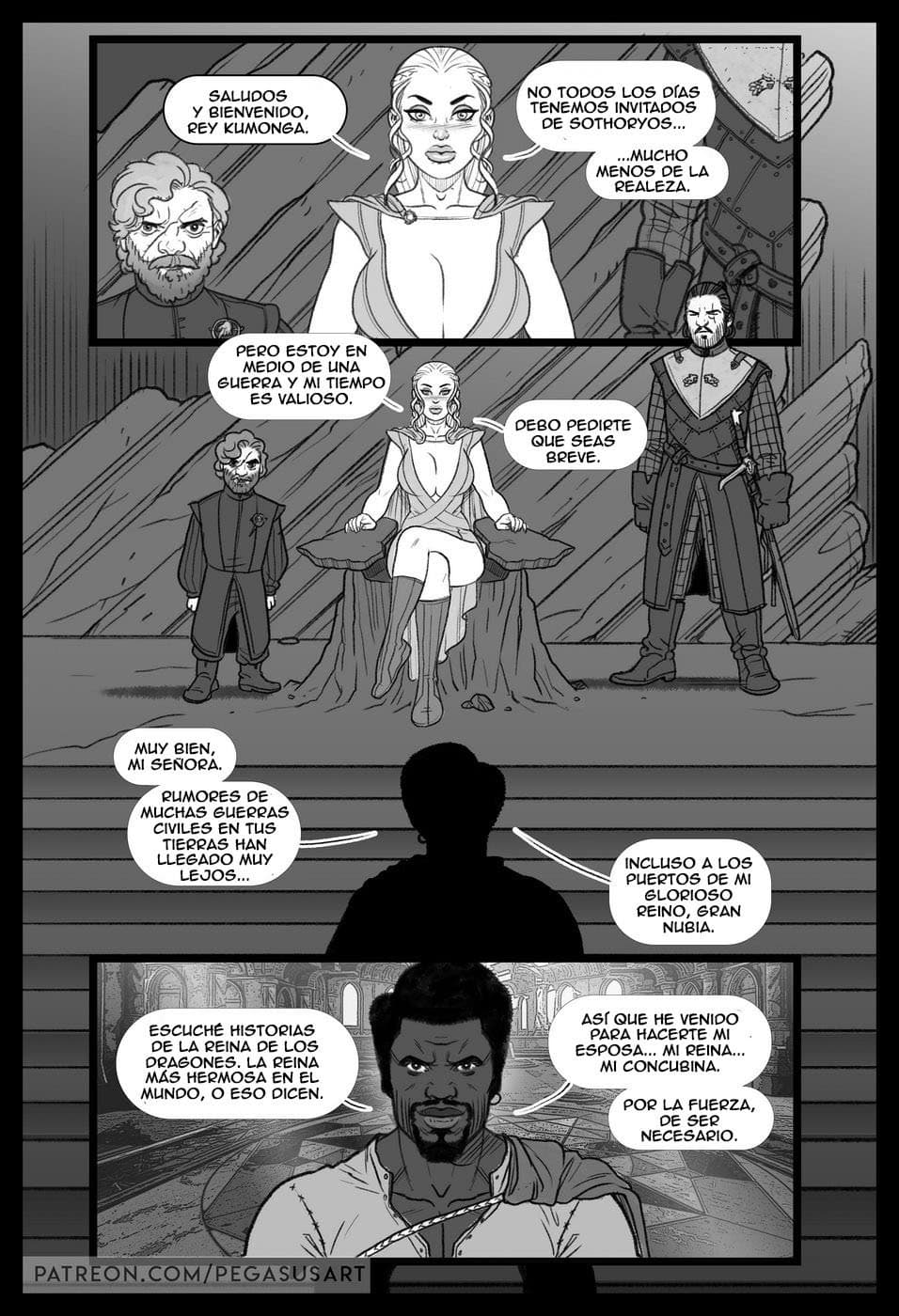 [comic] game of thrones blacked