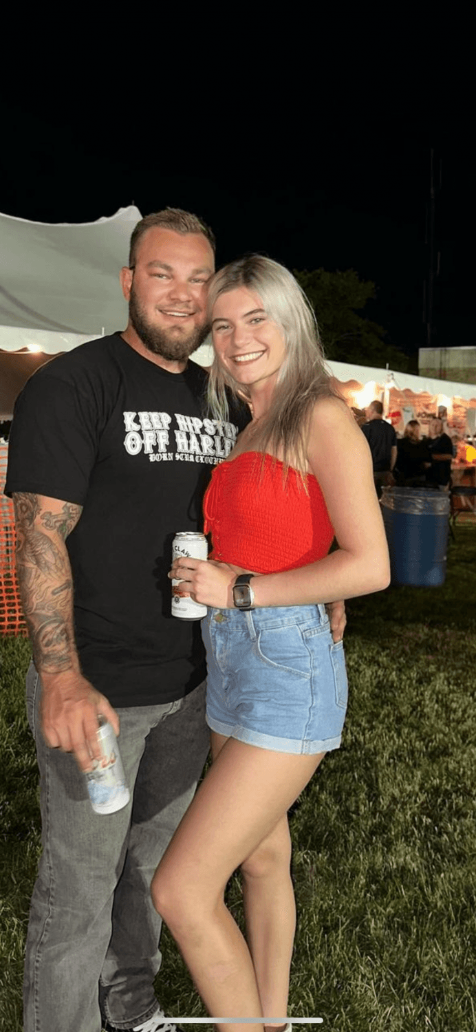 My crush just thanks this asshole with big muscles by kneeling down and sucking his big cock