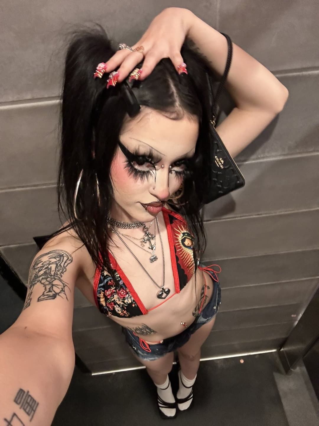 Goth/Alt girl collage