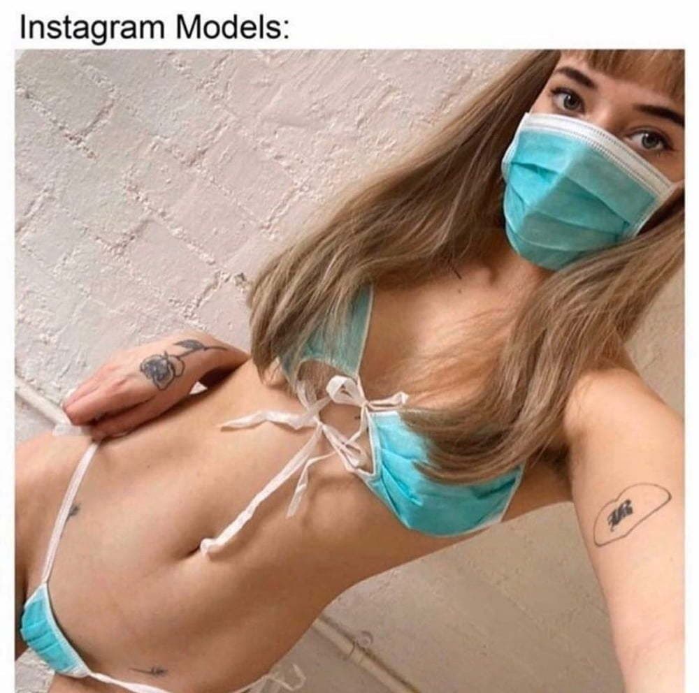 medical mask bikini