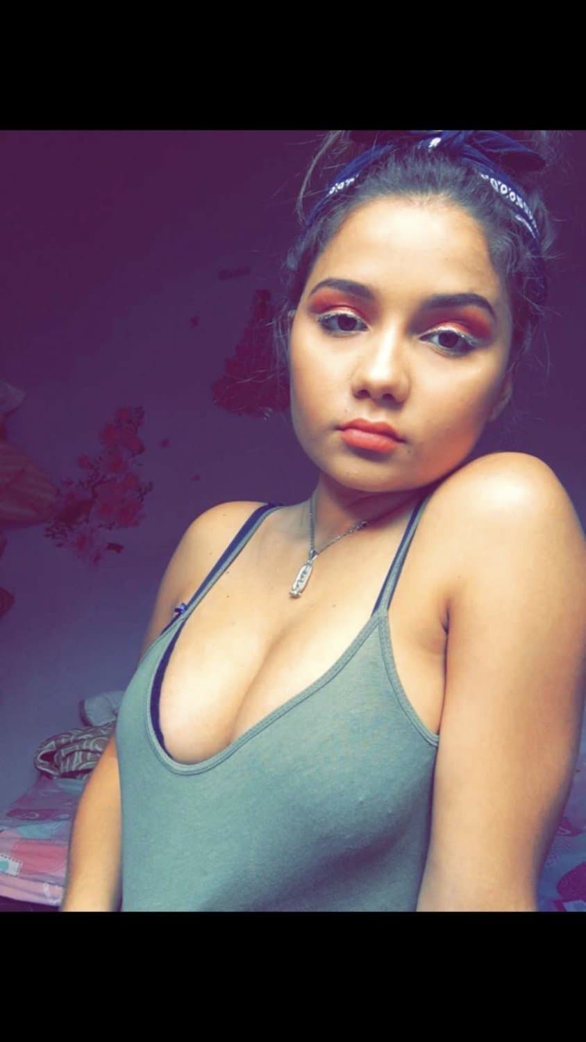 Latina teen exchange student