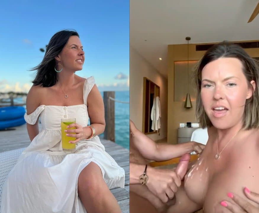 Nicely aged Whore with rebuilt tits and a fluffy cunt