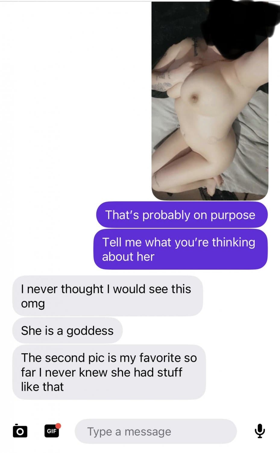 Sent Older Sister to 20yr bro, He loved it. Begged for more.  Pm or check bio for same treatment.