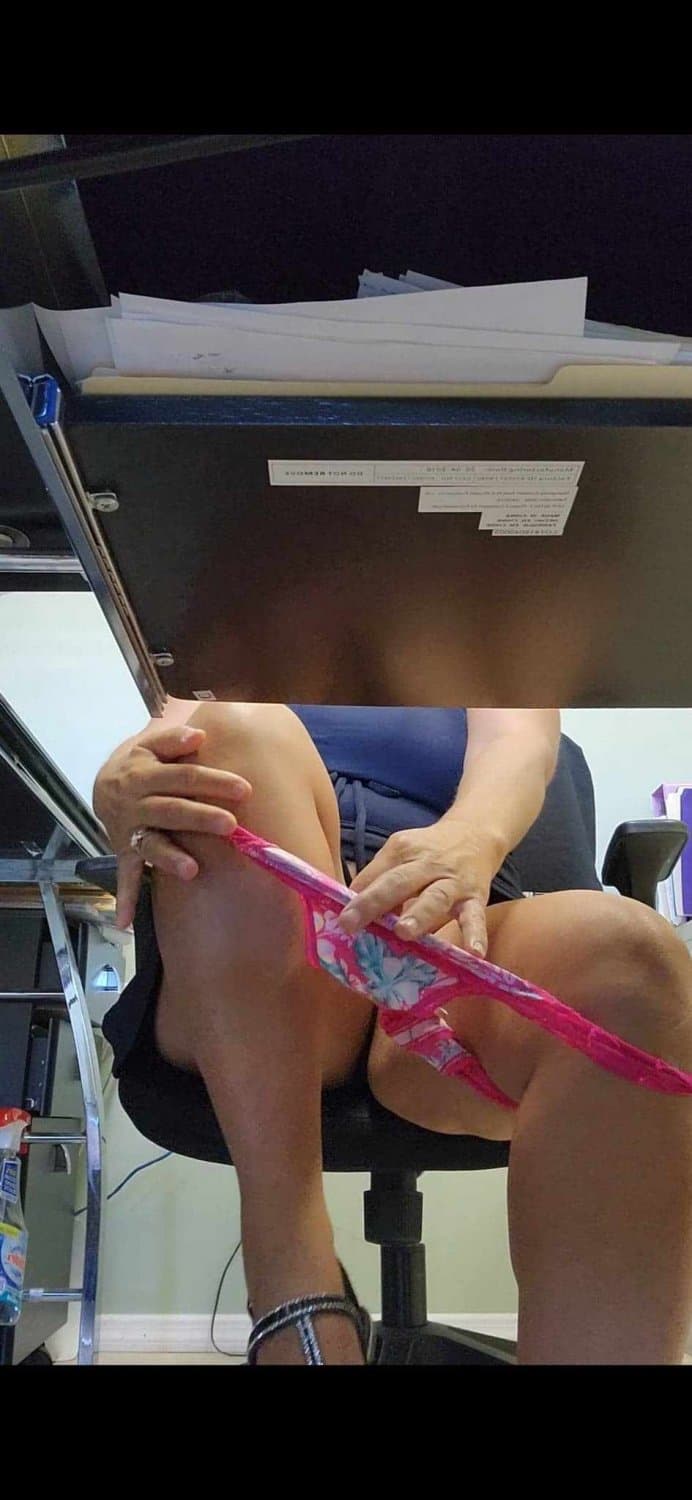 Secretary under desk cam