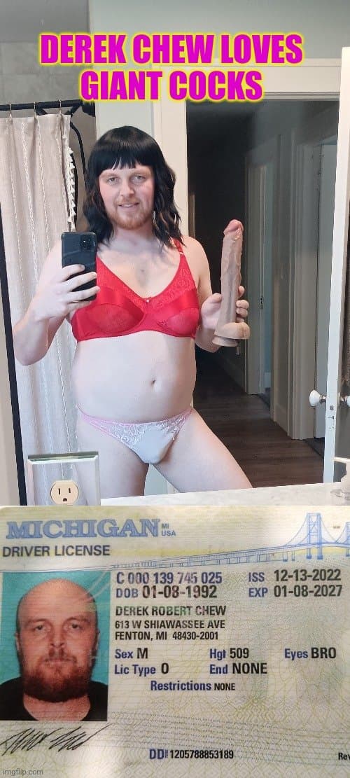 Derek chew crossdressing