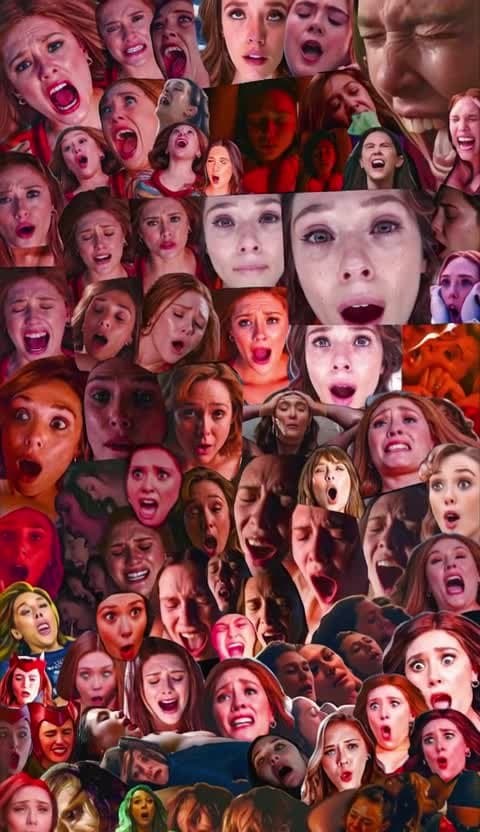 Elizabeth Olsen NSFW sex faces