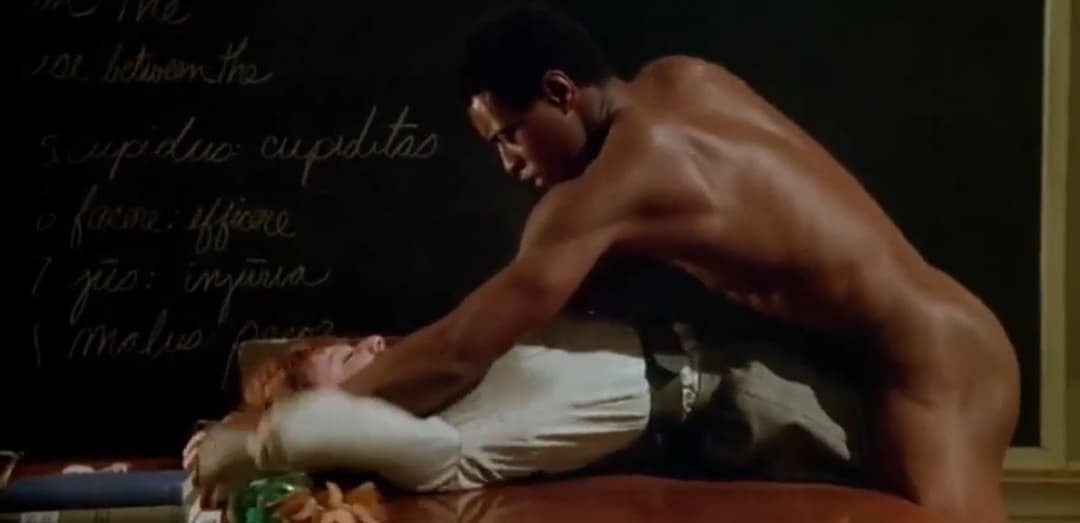 poor Mrs.Wycoff and the young black janitor