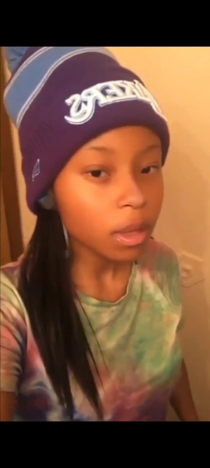 Blasian girl bottomless/tits PABG leaked