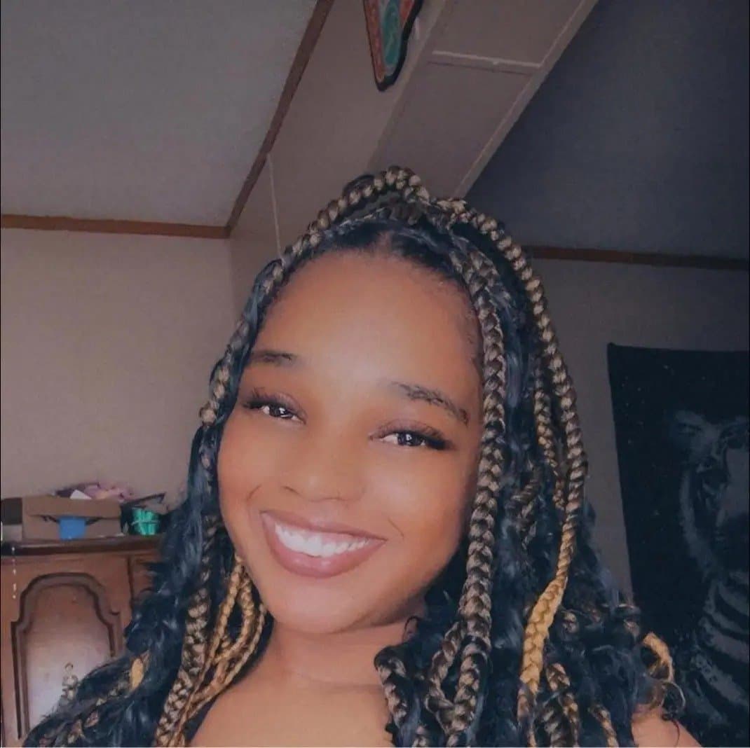 Courtney with sexy braids