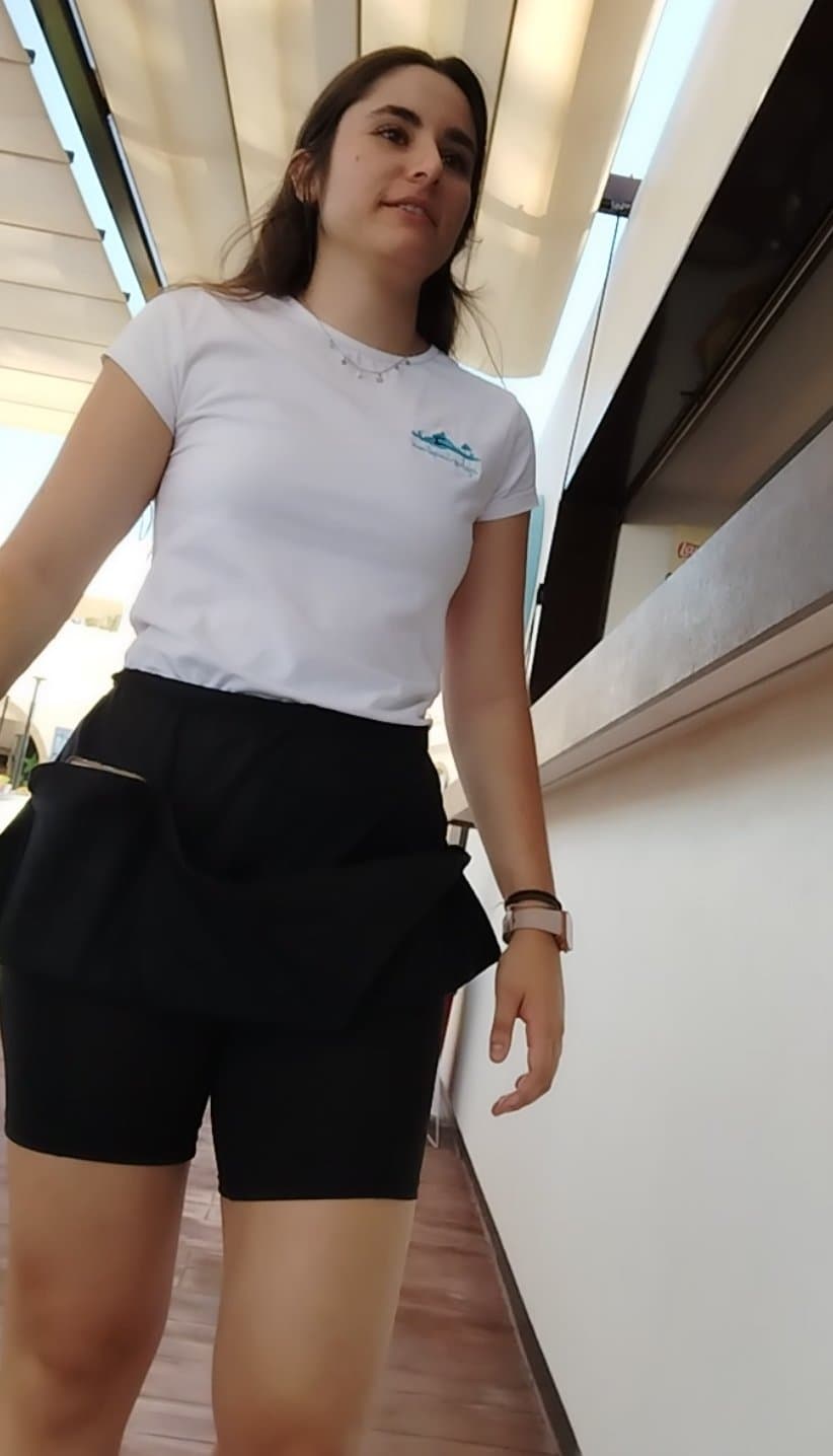 Candid Coworker Teen With Good Ass