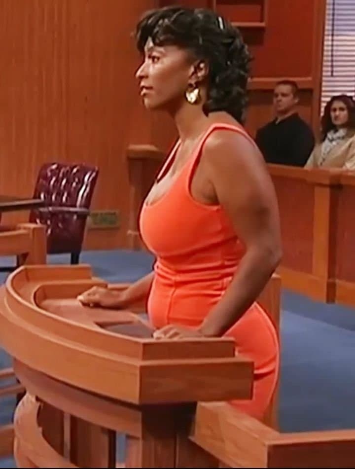 Thick on TV #4 Thick Busty n Phat Booty on Divorce Court