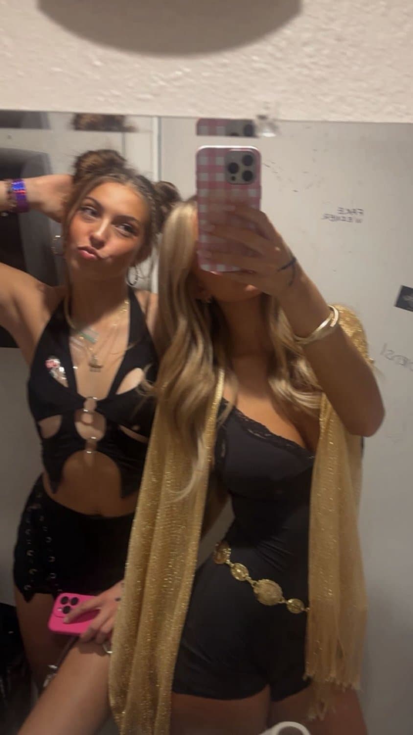 Sexy busty blonde teen Logan