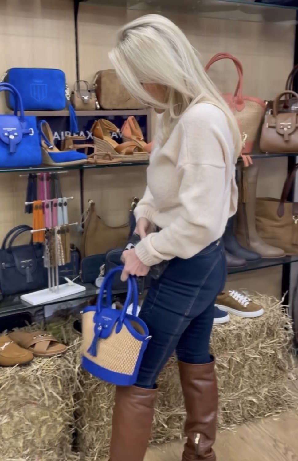 Rachel Lugo - Brown Knee High Leather Boots