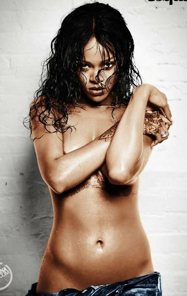 Rihanna Is Such A Beautiful Goddess Slut How Could You Not Resist A Edging Session ??