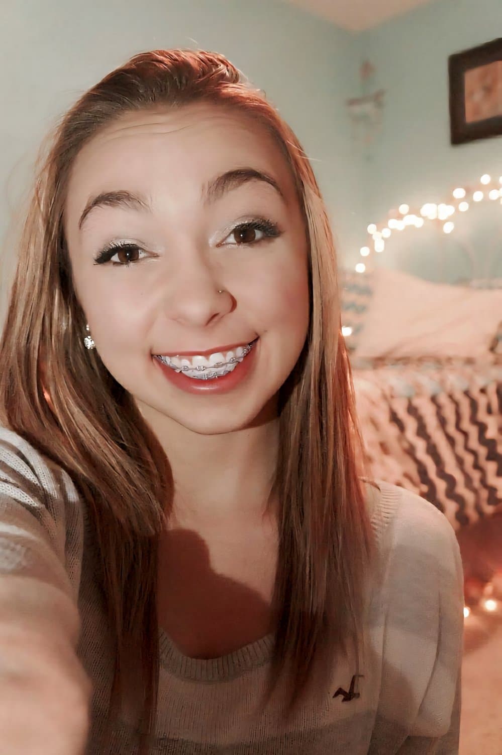 Throwback teens with braces cum and cute 18+