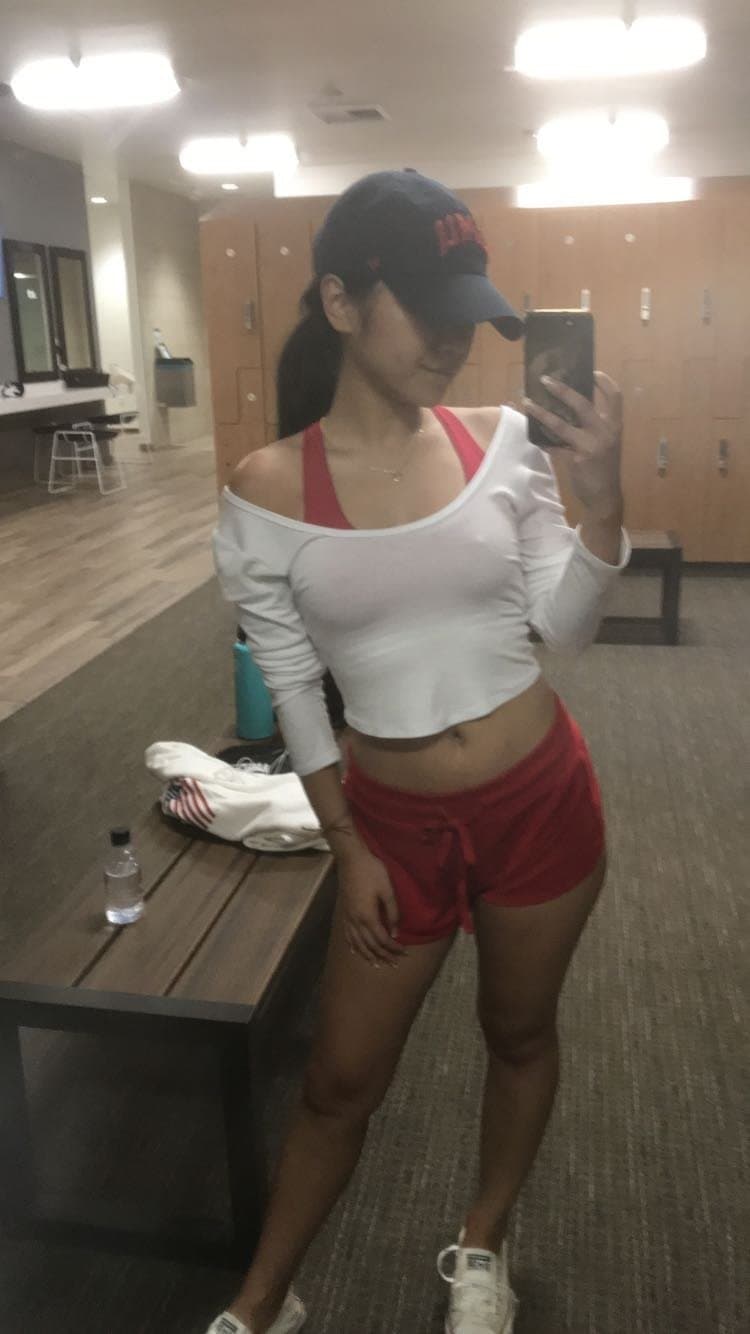 Lou Petite Asian is Thirsty For Some Dick