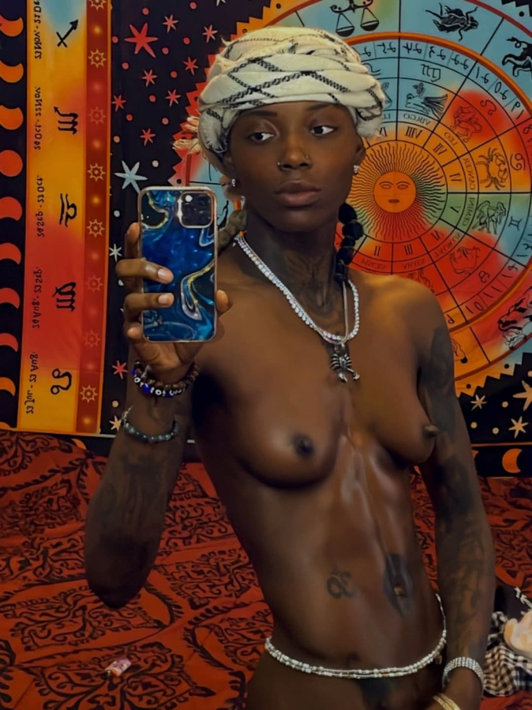 Black dyke stud ebony tomboy Tajee P2